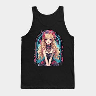 Anime Harajuku Goth Girl Tank Top